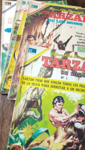 Revista Tarzán De Los Monos # 1,3,4,5,6,7 Tamaño Grande 