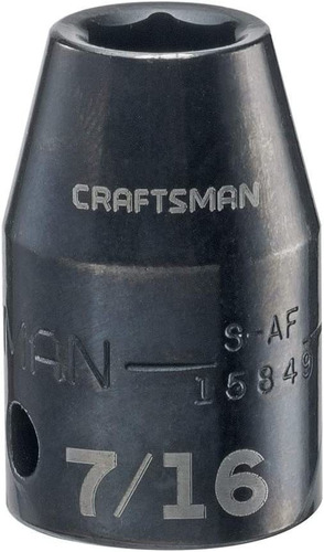 Craftsman Enchufe De Impacto Poco Profundo, Sae, Unidad De 1