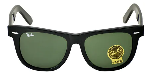 Gafas De Sol Ray-ban Orb2140 Originales Wayfarer Marco Negro