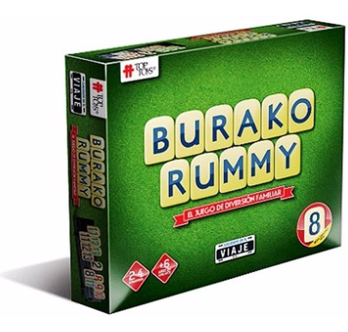 Burako Rummy De Viaje Juego Mesa Top Toys - Sharif Express