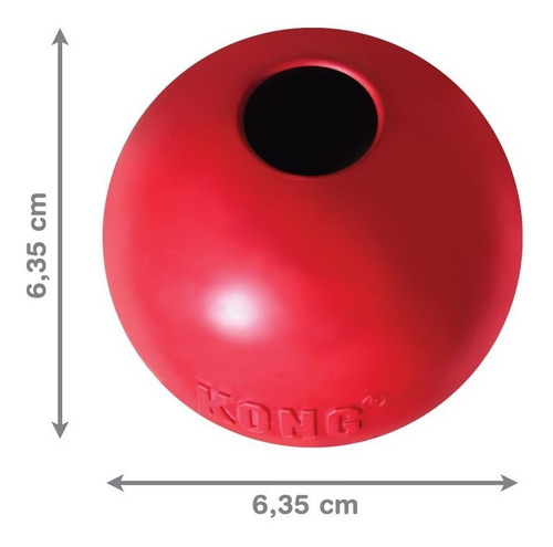 Imagen 2 de 7 de Kong Ball Small Juguete Perros Pelota