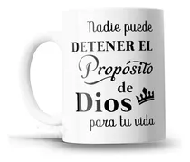 Comprar Taza Personalizada Propósito De Dios Frase Cristiana \u002Fregalo