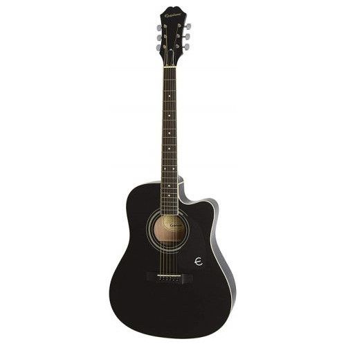 EpiPhone Guitarra Acústica Songmaker Deluxe Ft-100 Ce Ebony