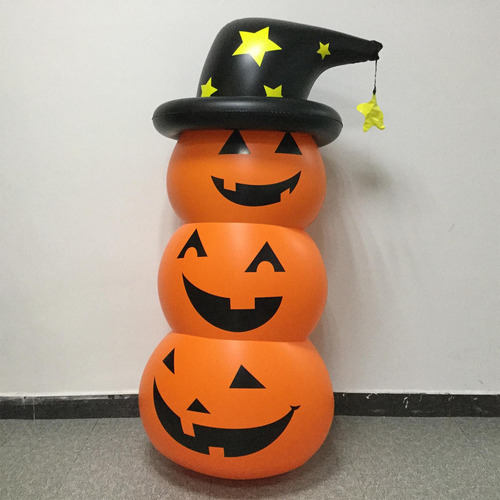 Ls Disfraz De Calabaza Inflable De Halloween Fuera De La