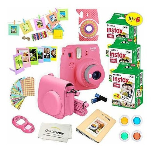 Fujifilm Instax Mini 9 Camara Instantanea Flamingo Rosa 60