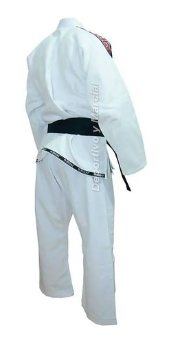 Imagen 2 de 9 de Kimono Jiu Jitsu Shiai Tokaido Liviano Brazilian Bjj Blanco