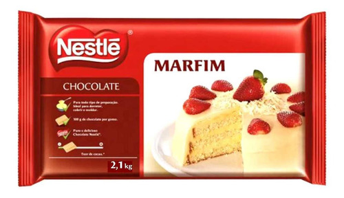 Chocolate Branco Nestle Marfim 2,1kg