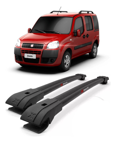 Travessa Rack De Teto Bagageiro Fiat Doblo 2003 A 2020 