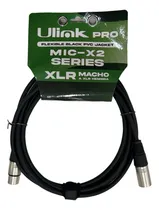 Comprar Cable De Audio Xlr Macho A Xlr Hembra 3 Mts Ulink - Xd Store