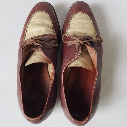 Imagen 10 de 10 de Antiguo Par Zapatos De Golf 1940 New Boston 7o 2199