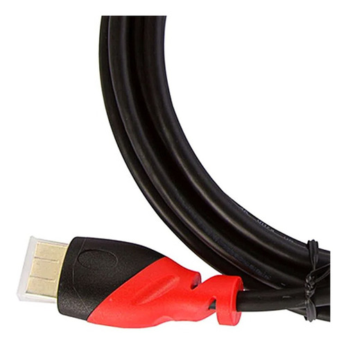 Kit 5 Cabo Micro Hdmi Para Hdmi 2.0 Ultra Hd, 4k, 3d, 3m