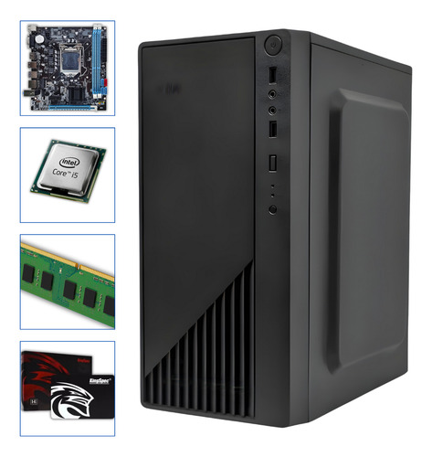 Cpu Pc Intel Core I5 6500 6° Geração, 16gb Ddr4, Nvme 480gb