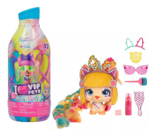 Muñeca Sorpresa Vip Pets Reveal Hair Color Boost