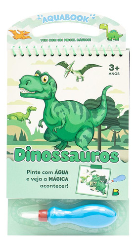 Aquabook: Dinossauros, De Todolivro. Editora Brasileitura, Capa Mole Em Português
