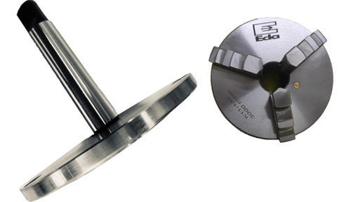 Placa Torno 5 Pol- 130mm + Flange Cm4