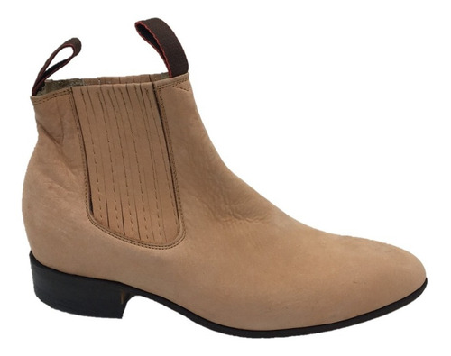 Botin Vaquero Para Hombre Charro Nobuck