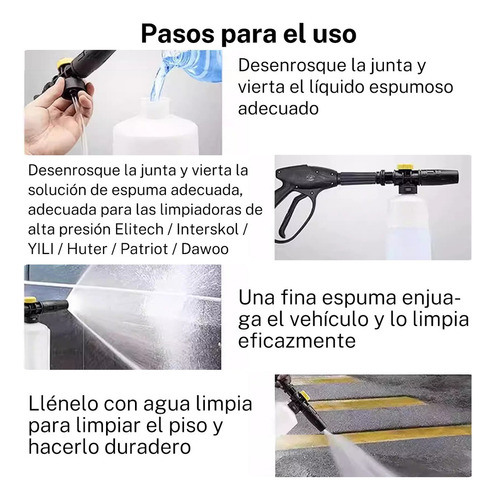 Para Jarro De Espuma Para Lavagem De Carros, Borbulhador