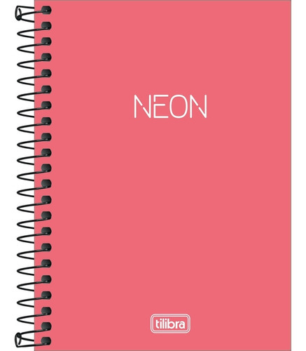 Tilibra Neon CADERNO SEM PAUTA 80 folhas sem pauta unidade x 1 11cm x 1.54m