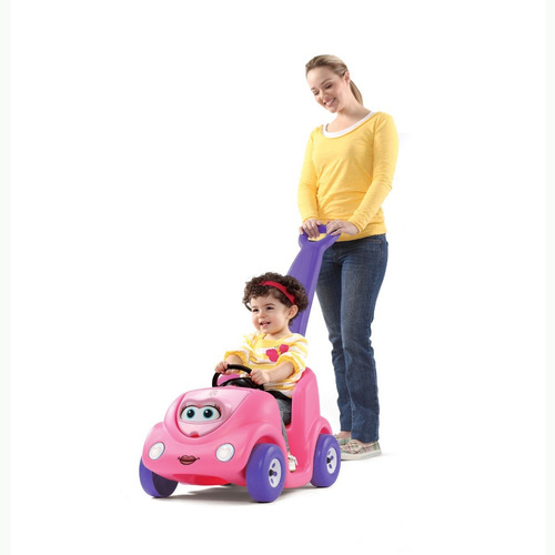 Auto De Paseo Para Niños -step2- Carrito Buggy Rosado