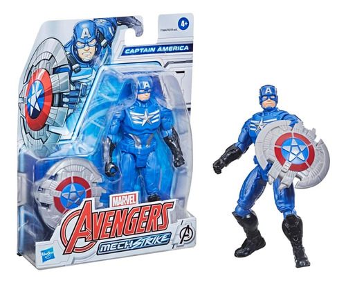 Figura De Acción Del Capitán América Avengers Marvel Mech