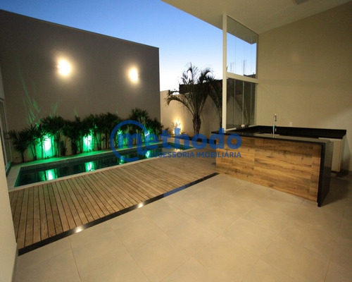 Casa A Venda Alto Padrão Mont Blanc Residence Campinas - Ca00137 - 68423302