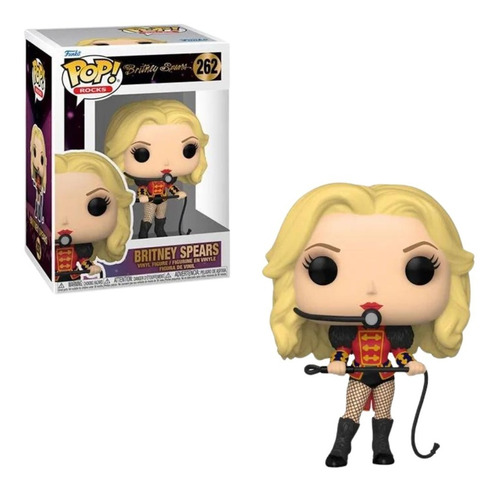 Funko Pop Rocks Britney Spears - Britney Spears (circus) 262