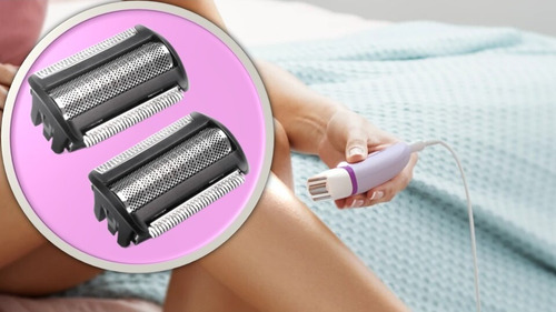 Repuesto X2 Philips Satinelle Essential - Bre275/00 Negro