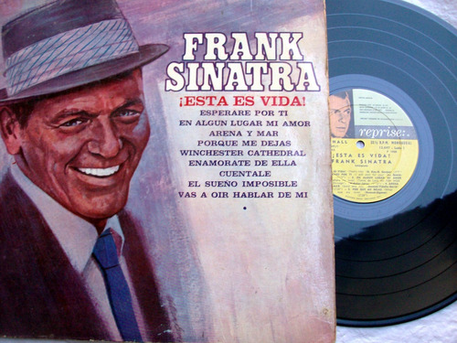 Frank Sinatra ¡ Esta Es Vida ! Vinilo Mono 1965 Jazz Vg+