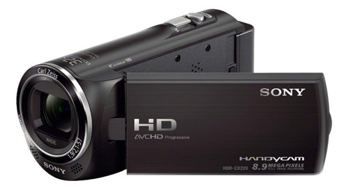 Câmera de vídeo Sony HDR-CX220 HD NTSC preta