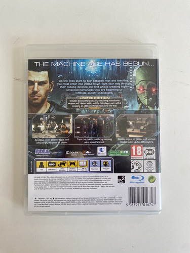 Jogo Binary Domain Ps3 (Usado)