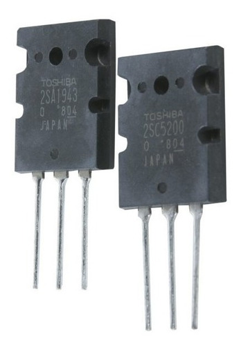 01 Par Transistor 2sa1943+2sc5200 Original Toshiba 