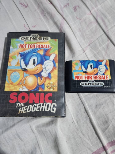 Juego De Sega Génesis Sonic The Hedgehog