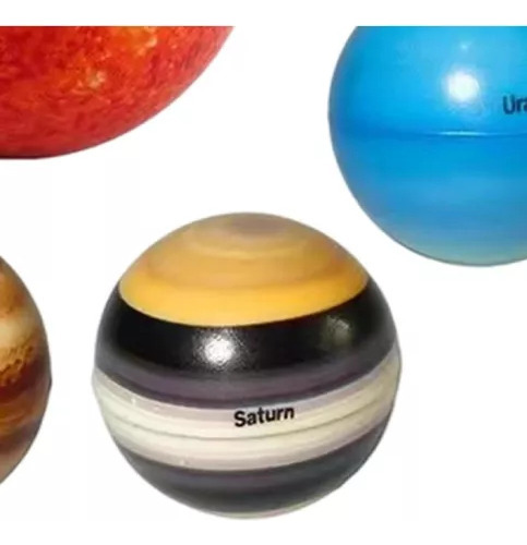 10 Piezas De Bolas Planetarias Del Sistema Solar, Modelo