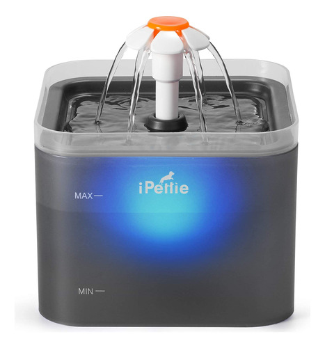 Ipettie Neverland - Fuente De Agua Para Gatos Con Luz Led, 6