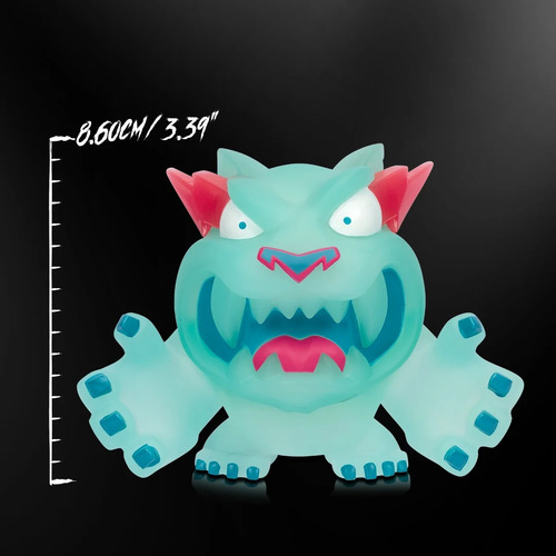 Mr Beast Lab Figura Coleccionable De Vinil Glow Panther