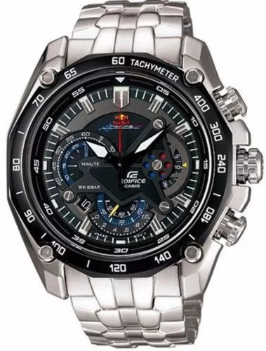 Reloj Hombre Casio Edifice Ef-550 Red Bull Original