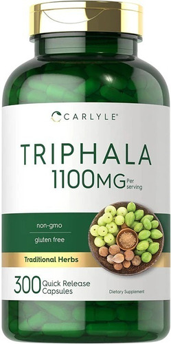 Carlyle | Triphala | 1500mg | 300 Capsules