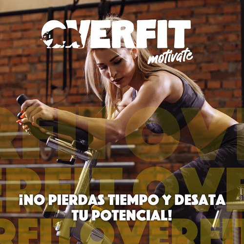 Bicicleta De Spinning Estática Pro Overfit Fitness Gym