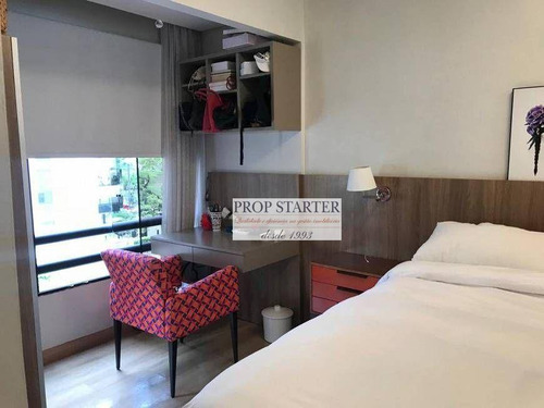 Imagem 11 de 12 de Vendo Lindo Apartamento Em Moema Com 56m² - Ap1221