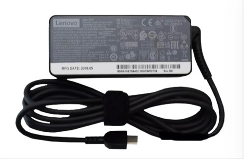 Cargador Lenovo Tipo C Usb C Original 45w O 65w 20v