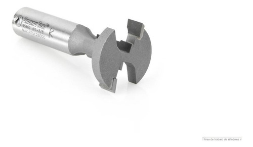Amana Tools456621-3/8 D X 7/8 Ch X 1/2 Inch Shk fresa Bro