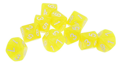 Dados D10 5 Peças