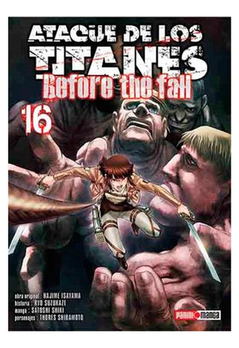 Libro Ataque De Los Titanes Before The Fall N° 16