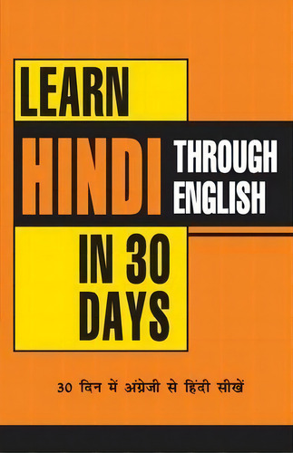 Learn Hindi In 30 Days Through English, De Krishna Gopal Vikal. Editorial Diamond Books, Tapa Blanda En Inglés