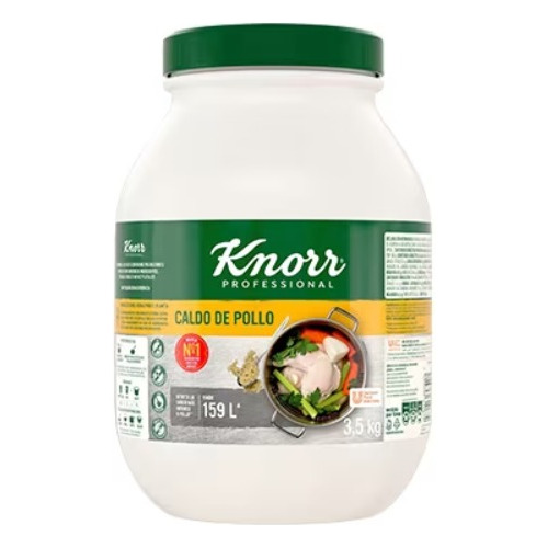 Caldo De Pollo Knorr Professional 3.5 Kg - 2 Pza