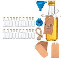 Comprar 20 Pcs Mini Botellas De Licor, 1.7oz Mini Botellas Vacías
