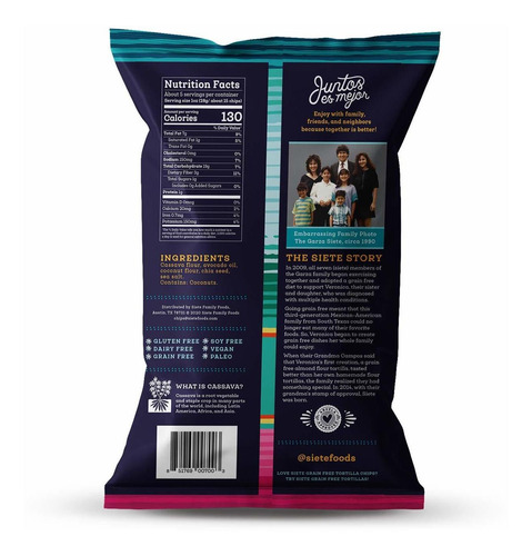 Siete Chips De Tortilla Sin Granos | Chips Sin Gluten | Aper