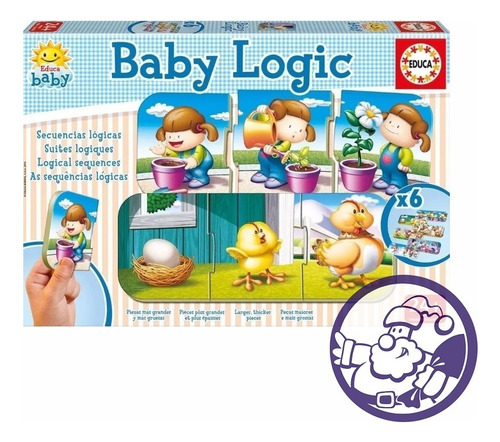 Rompecabezas Educativo De Asociación Lógica Baby Logic Educa