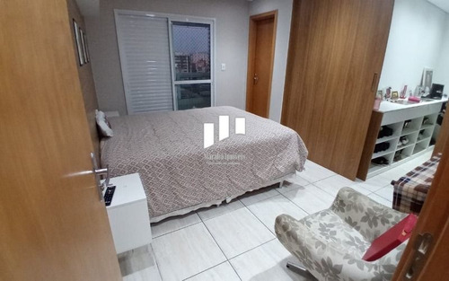 Imagem 14 de 15 de Apartamento Com 4 Suítes E 3 Vagas De Garagem Em Praia Grande Sp.