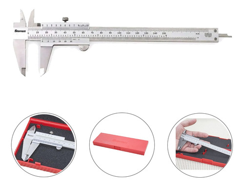 Paquímetro Universal 200mm/8 0,05mm - 125mebt-8/200 Starrett